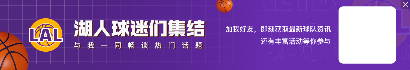得分仅次老詹！拉塞尔替补出战13分钟 5中4高效揽14分2助